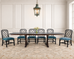 Christian Liaigre Style Ebony Oak Courier Dining Table 9.5 Ft