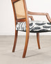 Set of Eight Danish Modern Mahogany and Cane Dining Armchairs