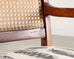 Set of Eight Danish Modern Mahogany and Cane Dining Armchairs