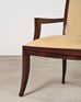 Set of Eight French Art Deco Style Macassar Ebony Dining Chairs