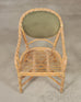 Set of Eight McGuire Organic Barley Twisted Rattan Dining Chairs