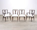 Set of Eight Tommi Parzinger X-Back Mahogany Dining Chairs