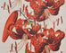 Set of Nine Botanical Lithograph Prints after Louis Van Houtte