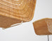 Set of Nine Harvey Probber D43 Rattan Wicker Cantilever Chairs