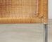 Set of Nine Harvey Probber D43 Rattan Wicker Cantilever Chairs
