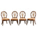 Set of Four Rose Tarlow "Feather" Dining Chairs in Fortuny