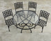 French Neoclassical Style Garden Dining Suite by Sifas