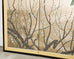 Japanese Showa Four Panel Screen Prunus with Songbirds