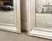 Pair of Louis Philippe Silver Leaf Gilt Mirrors 6 Ft