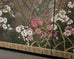 Japanese Showa Four Panel Screen Autumn Flowers and Grasses