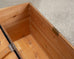 19th C. English Georgian Painted Pine Blanket Chest Manor Façade