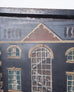 19th C. English Georgian Painted Pine Blanket Chest Manor Façade