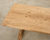 Country French Bleached Oak Farmhouse Dining Table 6.5 Ft