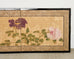 Japanese Edo Four Panel Screen Flowering Peony Prunus Magnolia