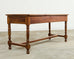 19th Century Country French Provincial Fruitwood Farmhouse Table