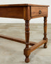 19th Century Country French Provincial Fruitwood Farmhouse Table