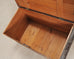19th C. English Painted Pine Chest with Georgian Manor Façade