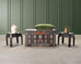 19th C. English Painted Pine Chest with Georgian Manor Façade