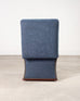 Ralph Lauren 'Florence' Storage Ottoman in Damask Blue Linen