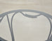 Rose Tarlow Style Twig Iron Faux Bois Garden Drinks Table