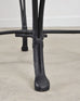 Rose Tarlow Style Twig Iron Faux Bois Garden Drinks Table