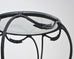 Rose Tarlow Style Twig Iron Faux Bois Garden Drinks Table