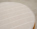 Mid-Century 7 Strand Paul Frankl Style Stacked Rattan Ottoman