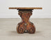Italian Baroque Carved Gilt Fragment Pedestal Drink Table