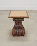 Italian Baroque Carved Gilt Fragment Pedestal Drink Table
