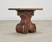 Italian Baroque Carved Gilt Fragment Pedestal Drink Table
