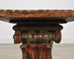 Italian Baroque Carved Gilt Fragment Pedestal Drink Table