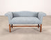 Georgian Chippendale Style Mahogany Upholstered Window Bench