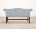 Georgian Chippendale Style Mahogany Upholstered Window Bench