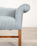 Georgian Chippendale Style Mahogany Upholstered Window Bench