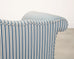 Georgian Chippendale Style Mahogany Upholstered Window Bench
