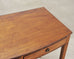 19th C. English Regency Bow Front Side Table or Small Desk