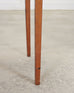 19th C. English Regency Bow Front Side Table or Small Desk