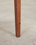 19th C. English Regency Bow Front Side Table or Small Desk