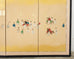 Japanese Showa Four Panel Table Screen Noble Procession