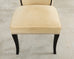 Set of Fourteen Soane Britain Leather Casino Dining Chairs