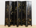 Chinese Export Six Panel Carved Soapstone Coromandel Screen