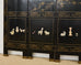 Chinese Export Six Panel Carved Soapstone Coromandel Screen