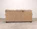 Three Seat Rolled-Arm Sofa and Ottoman in Camel Velvet US Made
