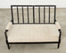 George IV Style Ebonized Bobbin Turned Spool Settee