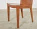 Pair of Signed Karl Springer Goatskin JMF Chairs, 1986