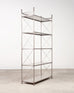 French Neoclassical Style Five Tier Steel Étagère Shelves