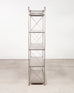 French Neoclassical Style Five Tier Steel Étagère Shelves