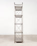 French Neoclassical Style Five Tier Steel Étagère Shelves