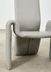Set of Eight Steve Leonard for Brayton Leather Dining Chairs