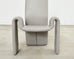 Set of Eight Steve Leonard for Brayton Leather Dining Chairs